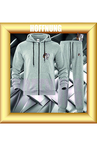 HOFFNUNG Unisex Casual Tracksuit Set Bardak Hoffning Outdoor Full Zip