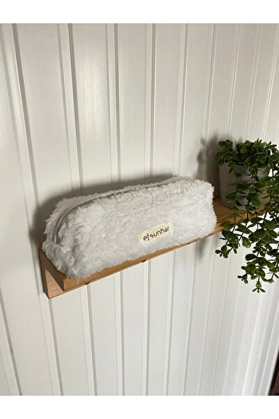 Peluş Kalemlik & Makyaj Çantası – Yumuşak Dokulu Şık Organizer (20x5x5 cm)