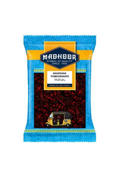 MADHOOR Anardana Whole Dried Sun-Ripened Tangy Pomegranate Seeds (100g)