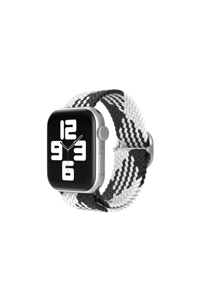 eco port Watch 22mm Strap - Black-White