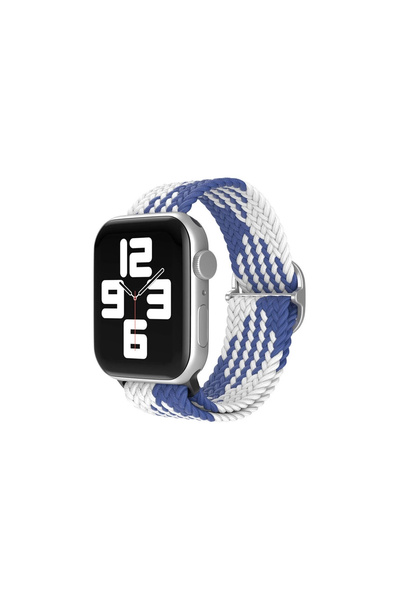 eco port Watch 22mm Strap - Blue-White