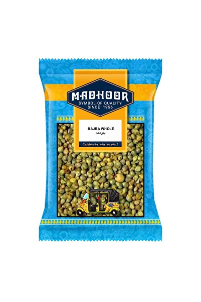 MADHOOR باجرا حبوب الدخن اللؤلؤية الكاملة الخام عالية الألياف (2 كجم)