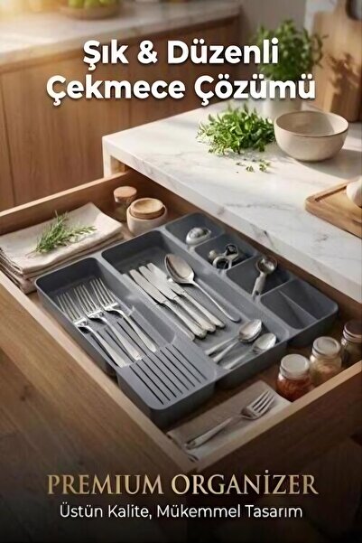 cook&kitchen Organizer Ep-902 Gray 380X390X55