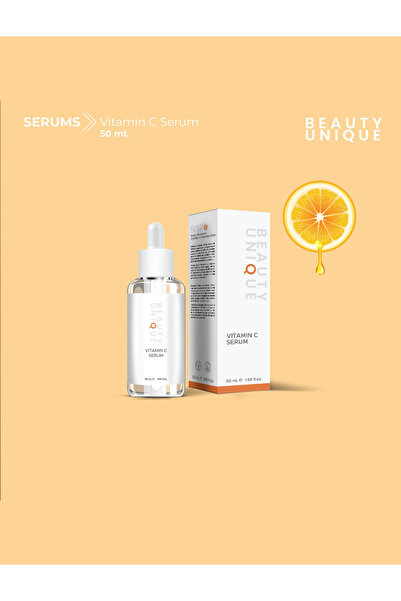 BEAUTY UNIQUE Brightening and Revitalizing Vitamin C Serum – Radiant Rejuvena...