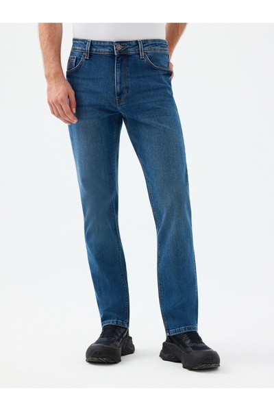Loft Terrybrown Men's Jean Pants Lf2036543 Lukad Mid Wash