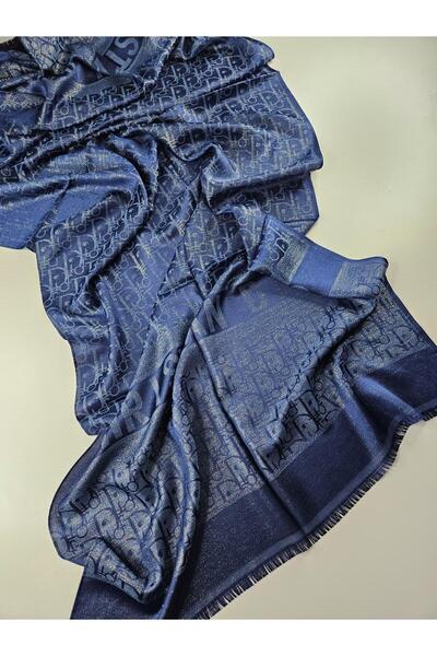 Shiva Scarfs Șal din mătase și cașmir cu model CD, cu sclipiri, eșarfe din mă...