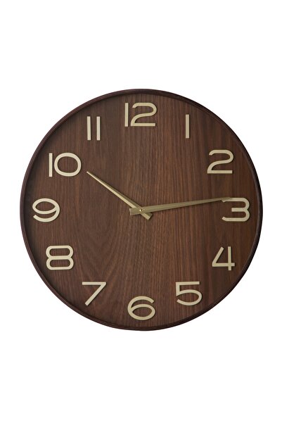 Mudo Concept DARK WOOD DUVAR SAATİ 50CM