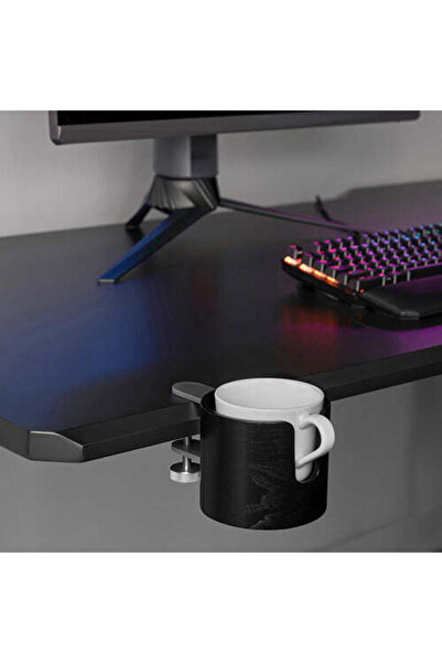 Generic LANESPELARE Mug/Drinks Cup Holder for Gaming Desk Black