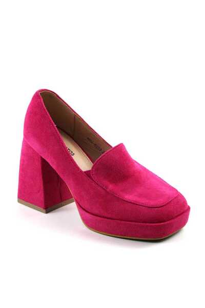 mm Women's platform shoes with thick heels MRQ-6859-FUCHSIA