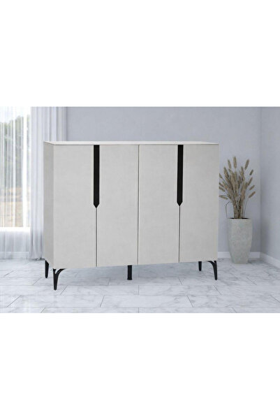 DEC10 Modern shoe cabinet, 120 cm