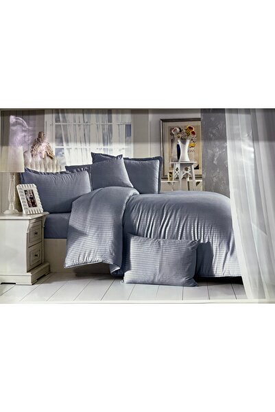 Çapa Home Lüks Çift kişilik pamuk saten nevresim takımı