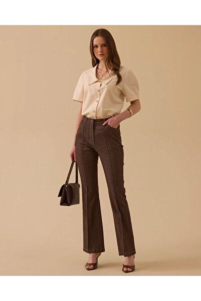 SEÇİL Cepli İspanyol Paça Jean Pantolon