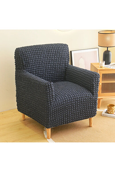 uzhanem Armchair Seat Cover Single Crimped Seat Cover Washable