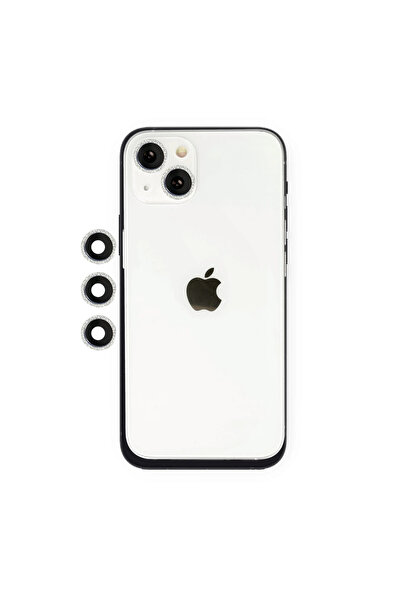 eco port iPhone 14 Shine Camera Lens - Silver