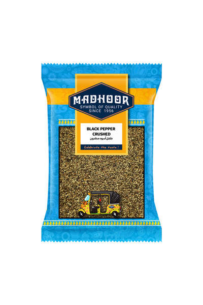 MADHOOR BLACK PEPPER CRUSHED 100GM