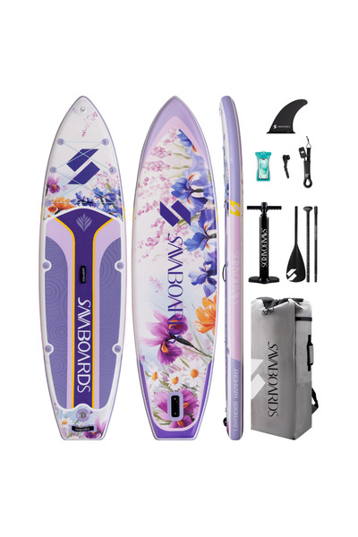 SavaBoards Lavender Harmony 11’ Geniş ve Dengeli Şişme Paddle Board 335x86x15...