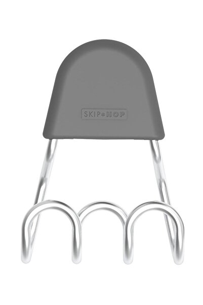 Skip Hop خطاف عربة أطفال عالمي بمحور قابل للتعديل، خطاف ثلاثي من الفولاذ المق...