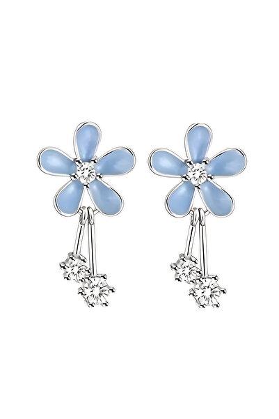 EFAYN.RO Cercei dama, model cu floricele simpatice, tematica beautiful flower...