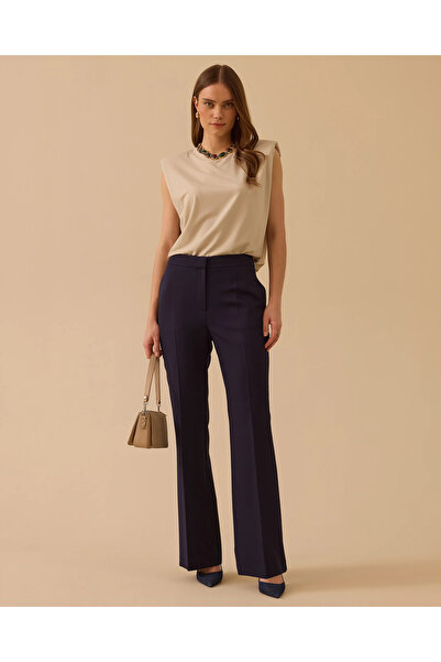 SCL Stella İspanyol Paça Klasik Pantolon