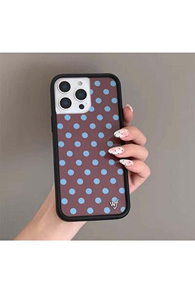 multi İmpex Wildflower iPhone 17 Pro Max Fashion Wildflower Cute Polka Dot Ph...