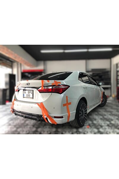 Tuning Vadisi Toyota Corolla Arka Flap + Orta Difüzör Boyasız 2013-2018 arası