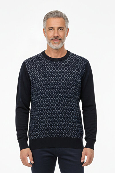 Pulltonic Pulover pentru bărbați cu guler rotund