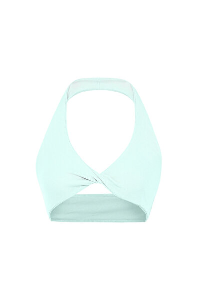 AQUELLA Camisole Mint Green Crop Top