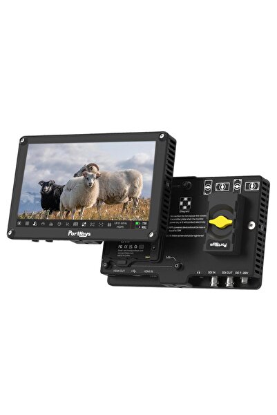 PORTKEYS Професионален монитор за камера HS8 8 инча 1920x1200 10-битов сензор...