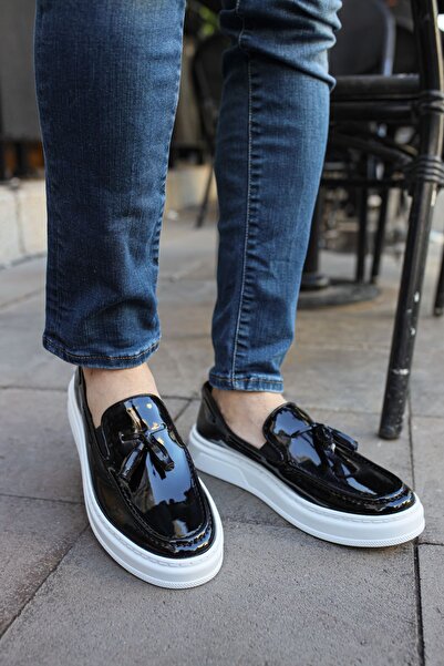 Mooien Mn127 - Rbt Loafer-X Men's Shoes Black