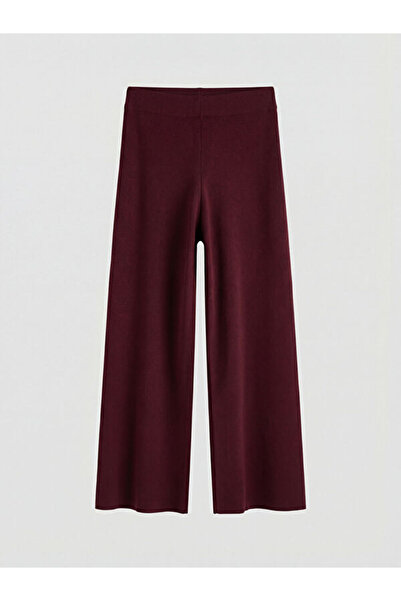 LC Waikiki Wide Leg Women's Knitwear Trousers with Waist Cord by Uzg Store fo...