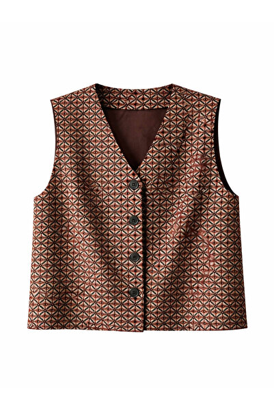 Retrobird Design vestă Femei Culoare Cupru