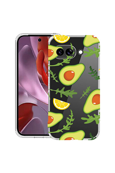 bestcase Удароустойчив калъф за Google Pixel 10a, с дизайн на авокадо, 312835...