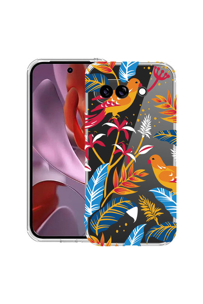 bestcase Husă Anti Shock Case For Google Pixel 10a, cu Design Colored Birds, ...