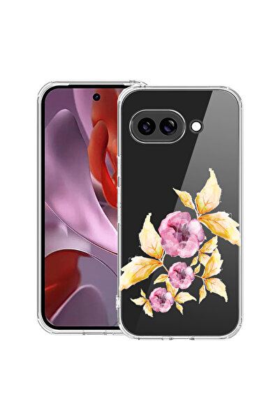 bestcase Αντικραδασμική θήκη για Google Pixel 10a, με σχέδιο παστέλ λουλουδιώ...