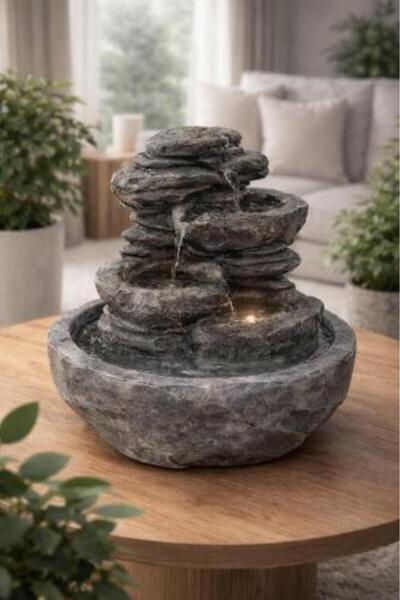 GENERAL Decorative Water Fountain Touch of Calm and Elegance for Your Home