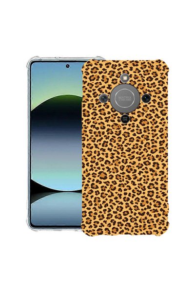 bestcase Husă Anti Shock Case For Honor Magic8 Lite, cu Design Leopard patter...