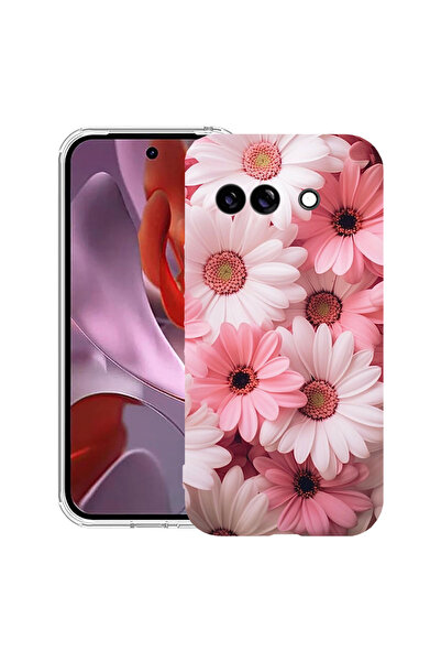 bestcase Husă Anti Shock Case For Google Pixel 10a, cu Design Pink Daisy, 312...