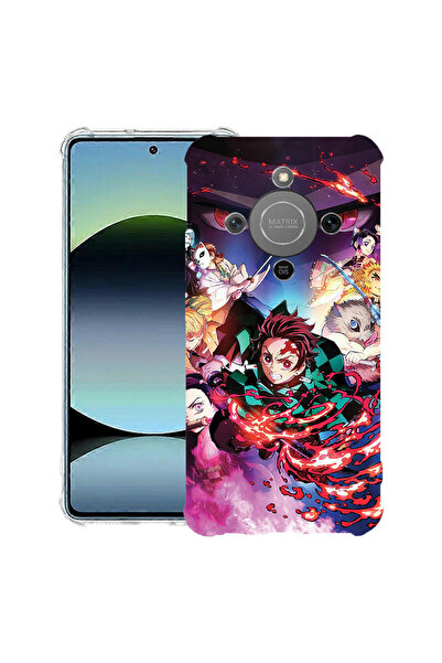 bestcase Αντικραδασμική θήκη για Honor Magic8 Lite, με σχέδιο Demon Slayer, 3...