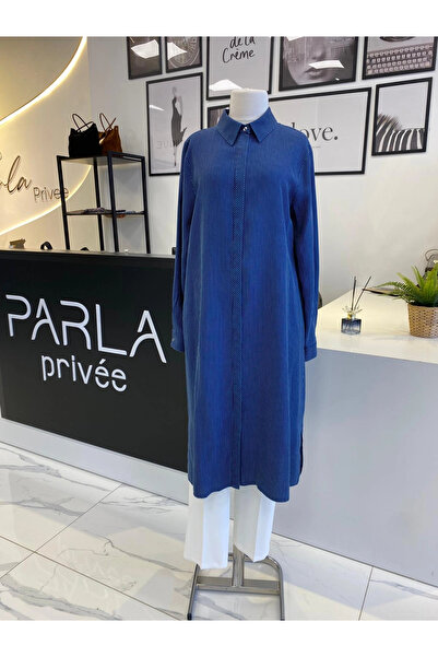 Parla Prive N'PRİVE TENSEL ÇİZGİLİ GÖMLEK