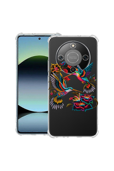 bestcase Αντικραδασμική θήκη για Honor Magic8 Lite, με σχέδιο Hommingbird, 31...