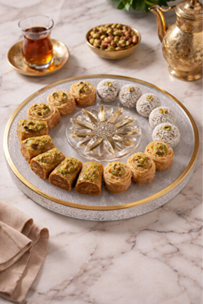 GESR HOME Royal Golden Hospitality Plate