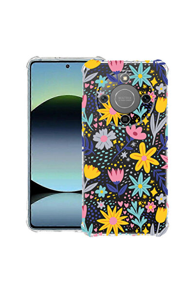 bestcase Husă Anti Shock Case For Honor Magic8 Lite, cu Design Little Flowers...