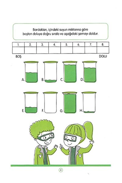 Çocuk Gezegeni Dikkatini Geliştir 6-7 Yaş - Matemetik Küpü Hediyeli