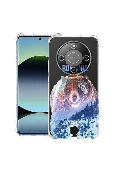 bestcase Husă Anti Shock Case For Honor Magic8 Lite, cu Design I Love Romania...