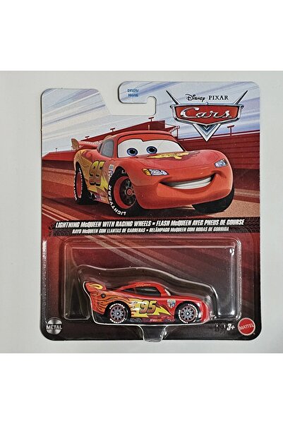 HOT WHEELS Disney Pixar Cars Lightning McQueen Racing Wheels Metal Oyuncak Ar...