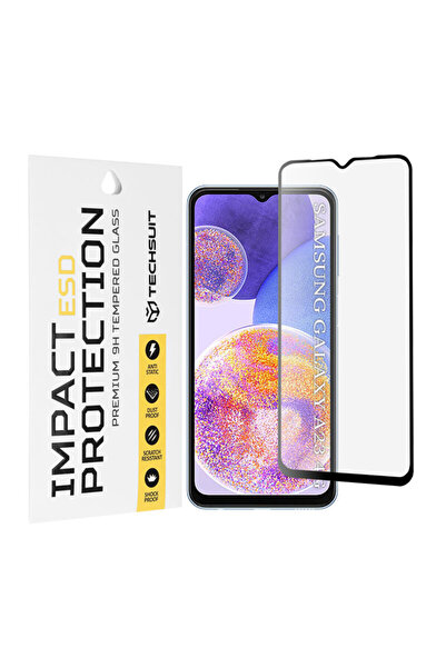 Techsuit Sticlă ESD pentru Samsung Galaxy A23, neagră