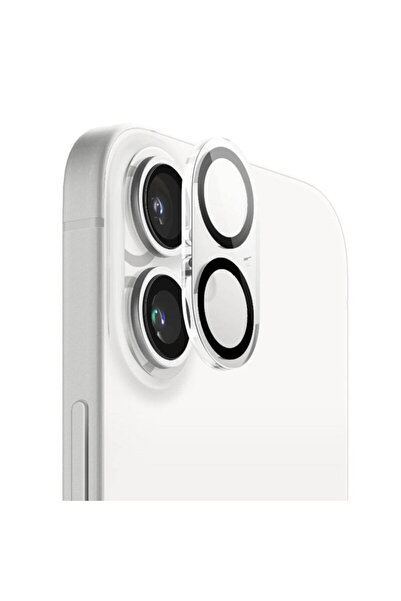Anank Защитен калъф за камера за iPhone 16, черен/прозрачен