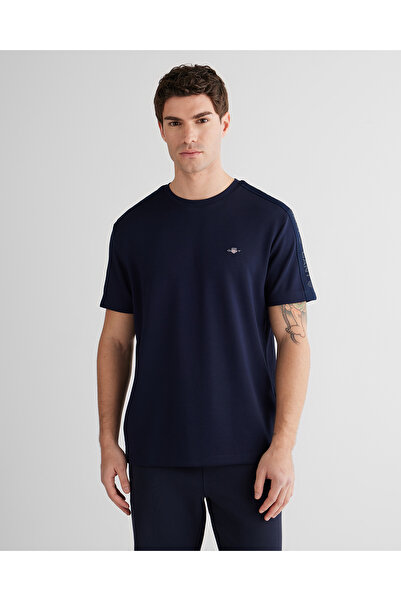 Gant Erkek Lacivert Regular Fit T-Shirt