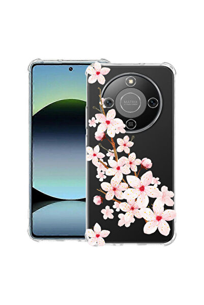 bestcase Husă Anti Shock Case For Honor Magic8 Lite, cu Design Spring Flower,...
