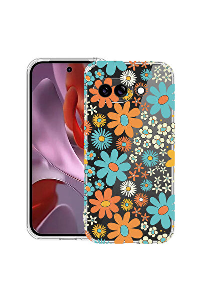 bestcase Αντικραδασμική θήκη για Google Pixel 10a, με σχέδιο λουλουδιών, 3128...